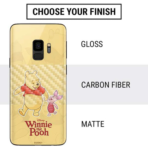 Disney Winnie the Pooh and Piglet Galaxy S9 Skin